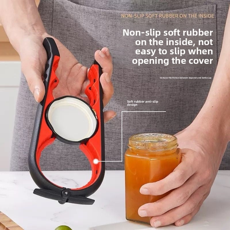 Multi-function Bottle Opener - With Non-slip Handle